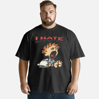 Vintage I Hate Mornings Classic T-Shirt