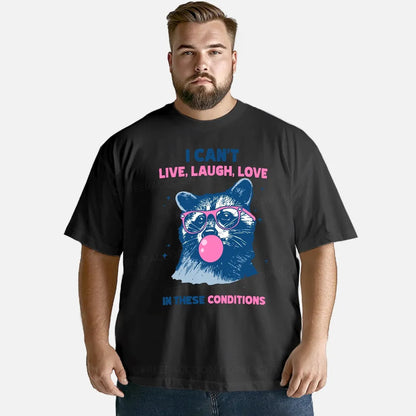 Vintage Can'T Live Laugh Love Raccoon Classic T-Shirt