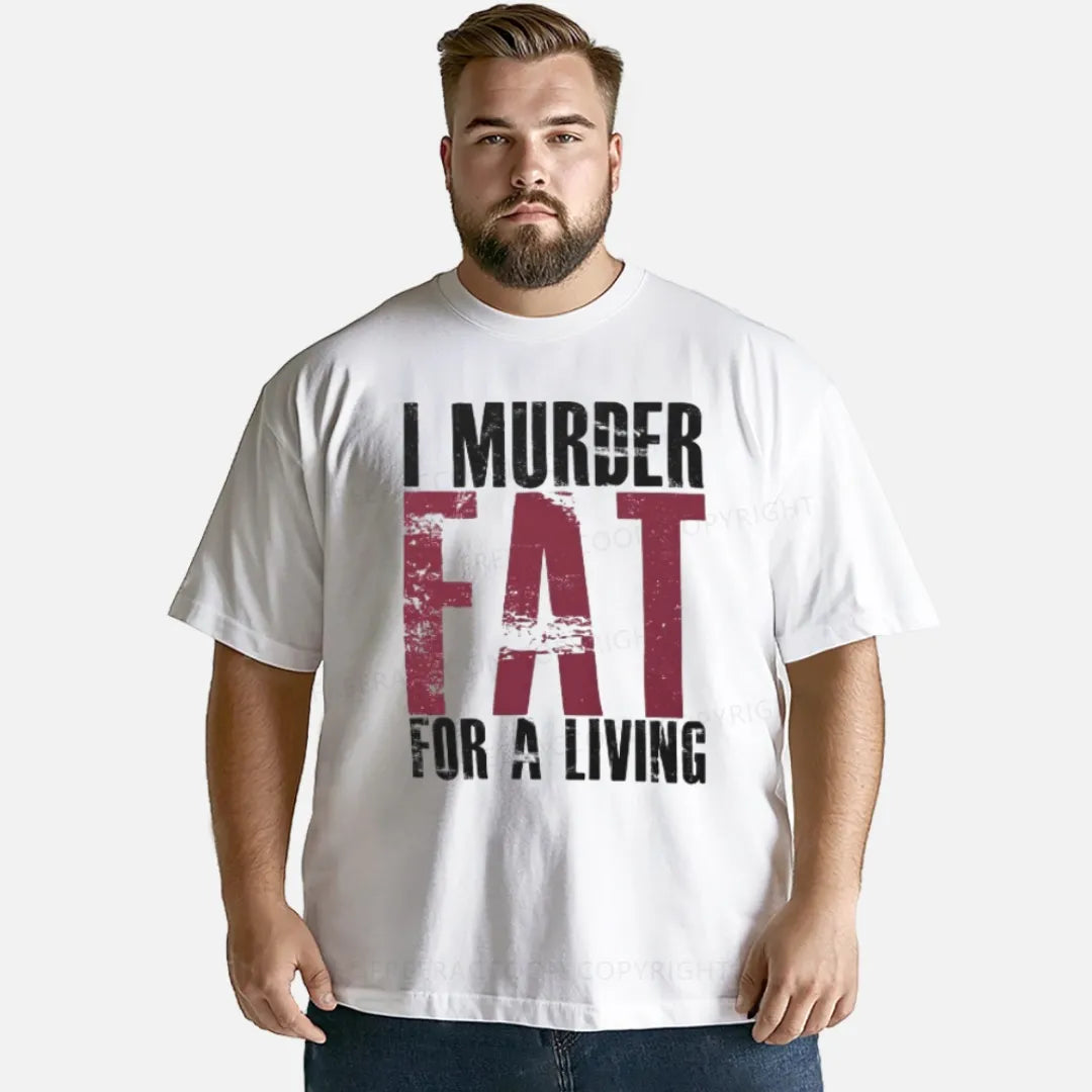 Vintage I Murder Fat For A Living Classic T-Shirt