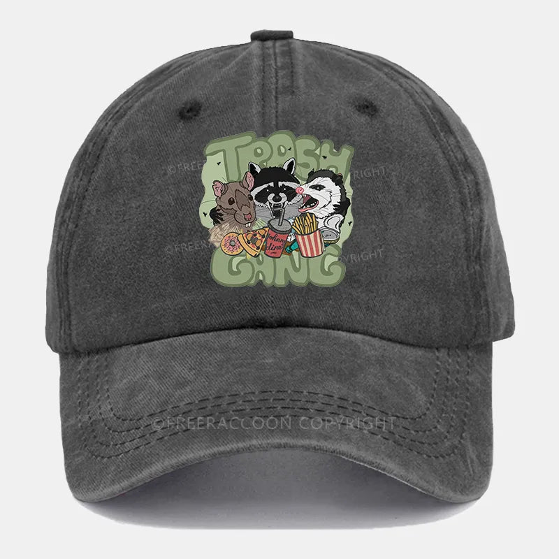 Vintage Trash Food Washed Cap