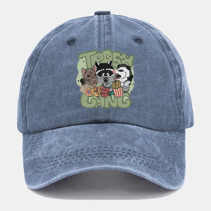 Vintage Trash Food Washed Cap