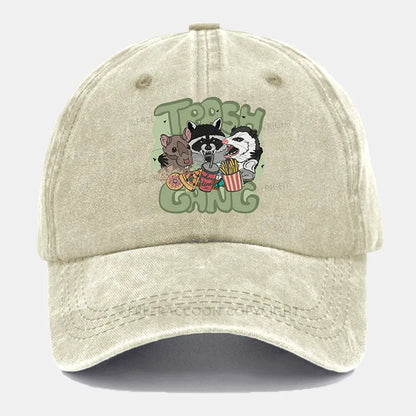 Vintage Trash Food Washed Cap