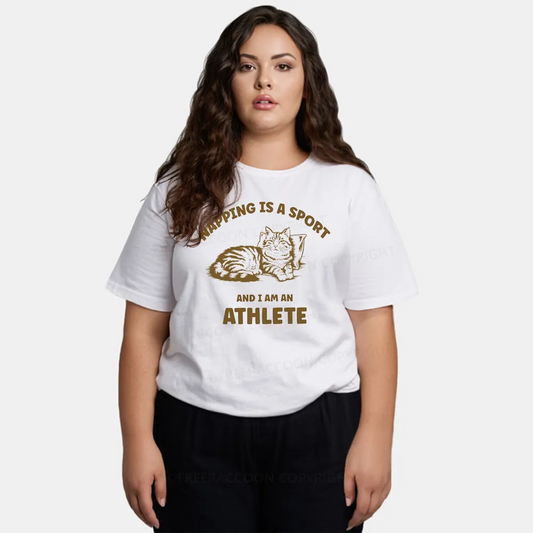 Vintage Napping Is A Sport And I Am An Athlete Classic T-Shirt