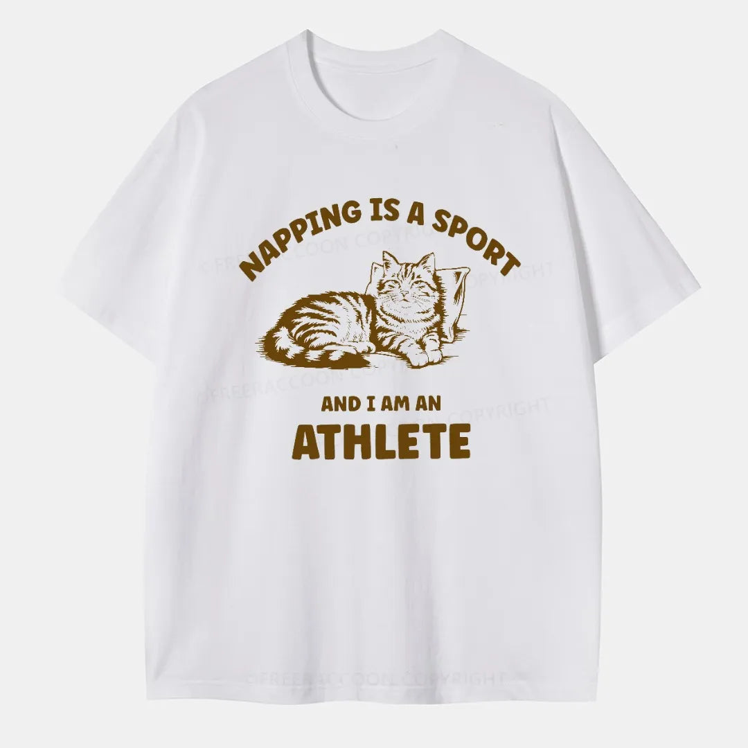 Vintage Napping Is A Sport And I Am An Athlete Classic T-Shirt