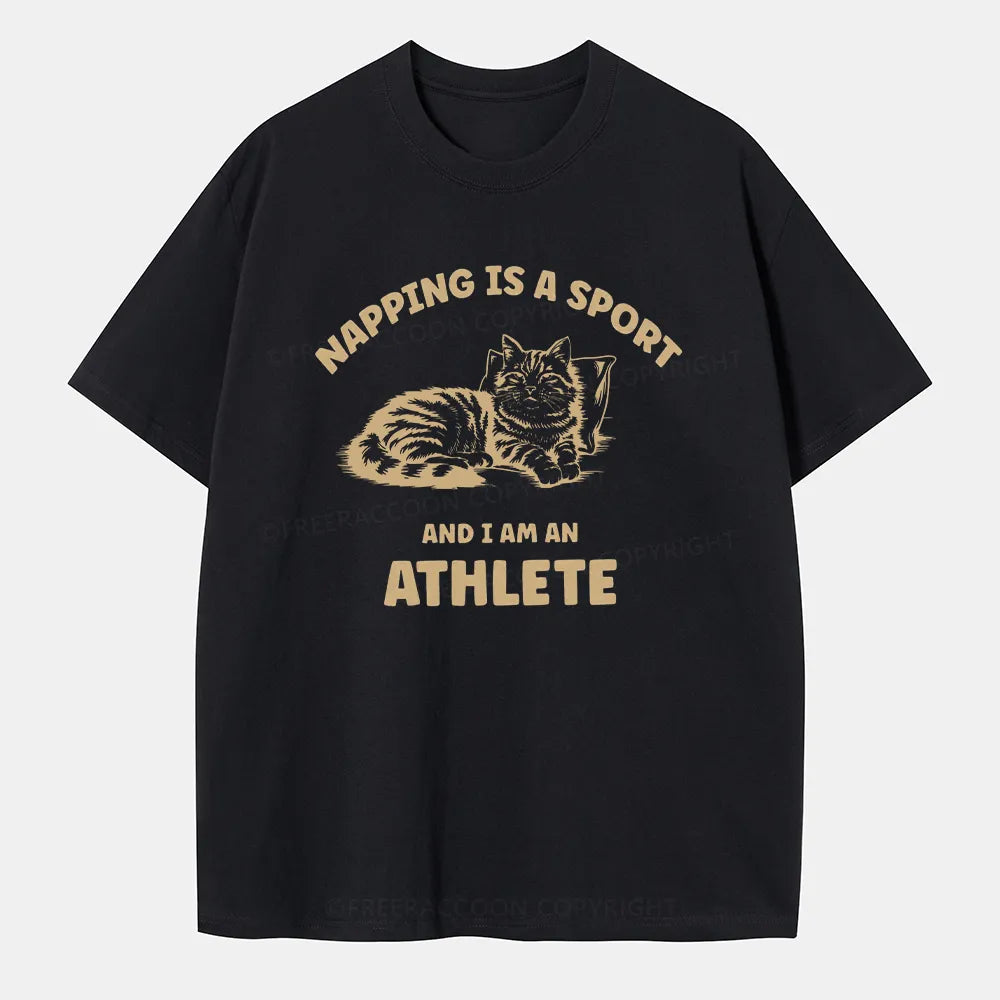 Vintage Napping Is A Sport And I Am An Athlete Classic T-Shirt