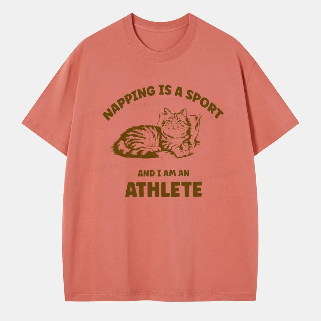 Vintage Napping Is A Sport And I Am An Athlete Classic T-Shirt