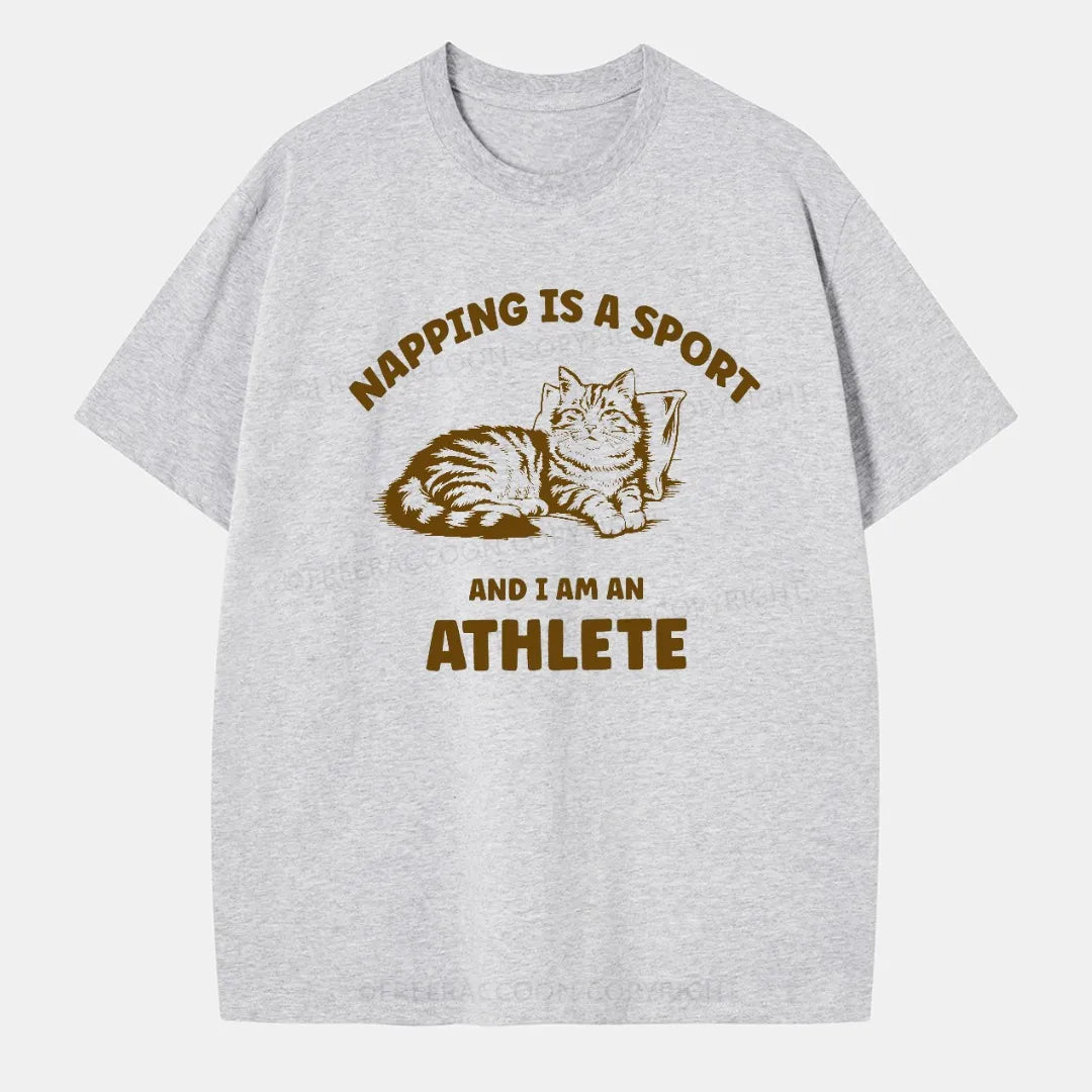 Vintage Napping Is A Sport And I Am An Athlete Classic T-Shirt