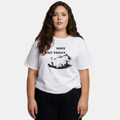 Vintage Nope, Not Today Classic T-Shirt