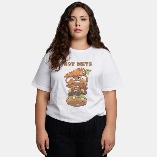 Vintage Not Diets Classic T-Shirt