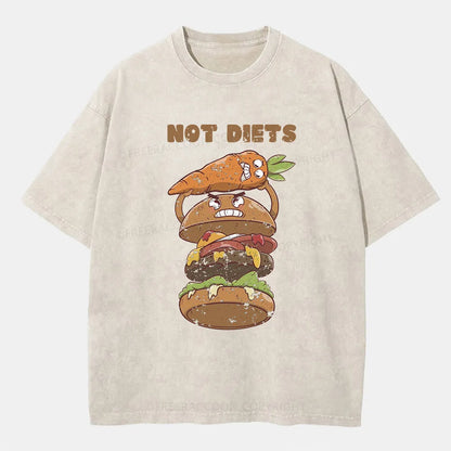 Vintage Not Diets Washed T-Shirt