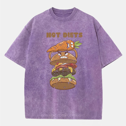 Vintage Not Diets Washed T-Shirt