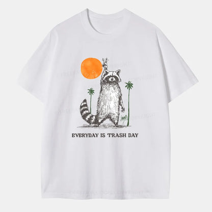 Vintage Everyday Is Trash Day Raccoon Classic T-Shirt