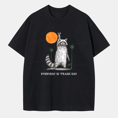 Vintage Everyday Is Trash Day Raccoon Classic T-Shirt