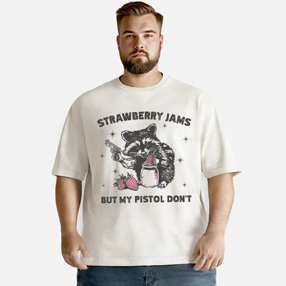 Vintage Raccoon Meme Washed T-Shirt