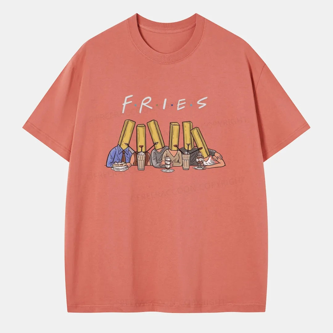 Vintage Fries People Classic T-Shirt