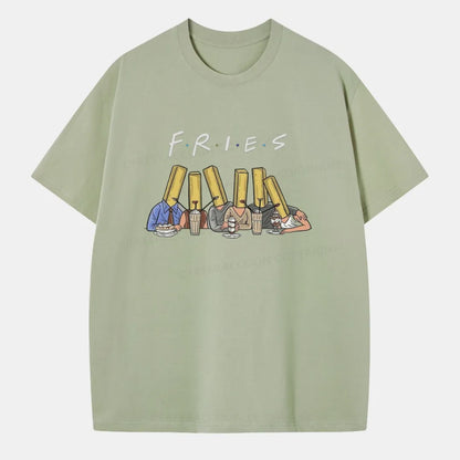 Vintage Fries People Classic T-Shirt