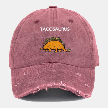 Vintage Tacosaurus Ripped Washed Cap