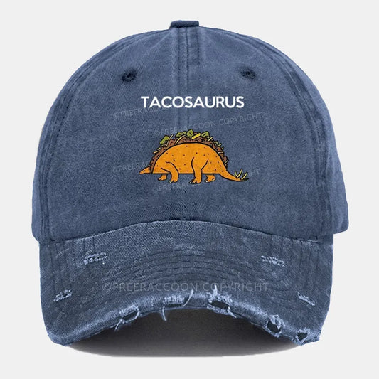 Vintage Tacosaurus Ripped Washed Cap