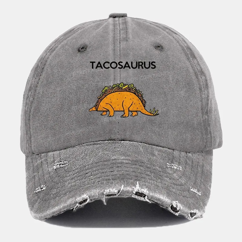 Vintage Tacosaurus Ripped Washed Cap