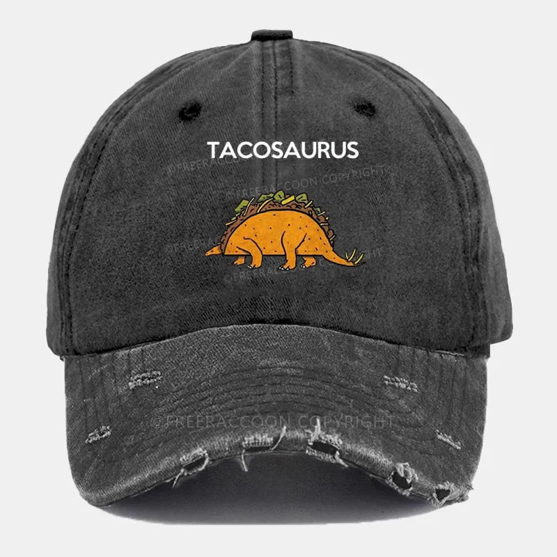 Vintage Tacosaurus Ripped Washed Cap