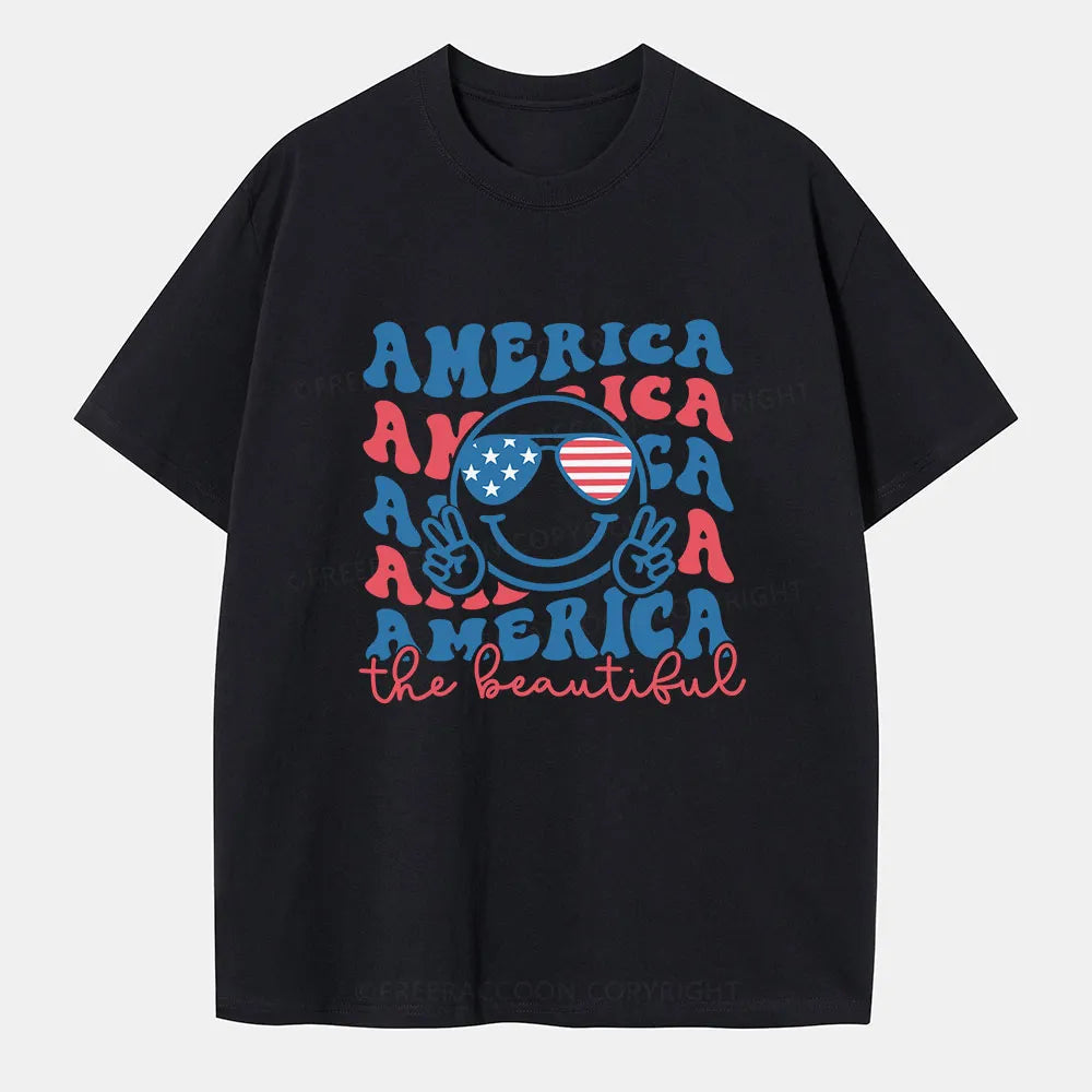 Vintage America The Beautiful Classic T-Shirt