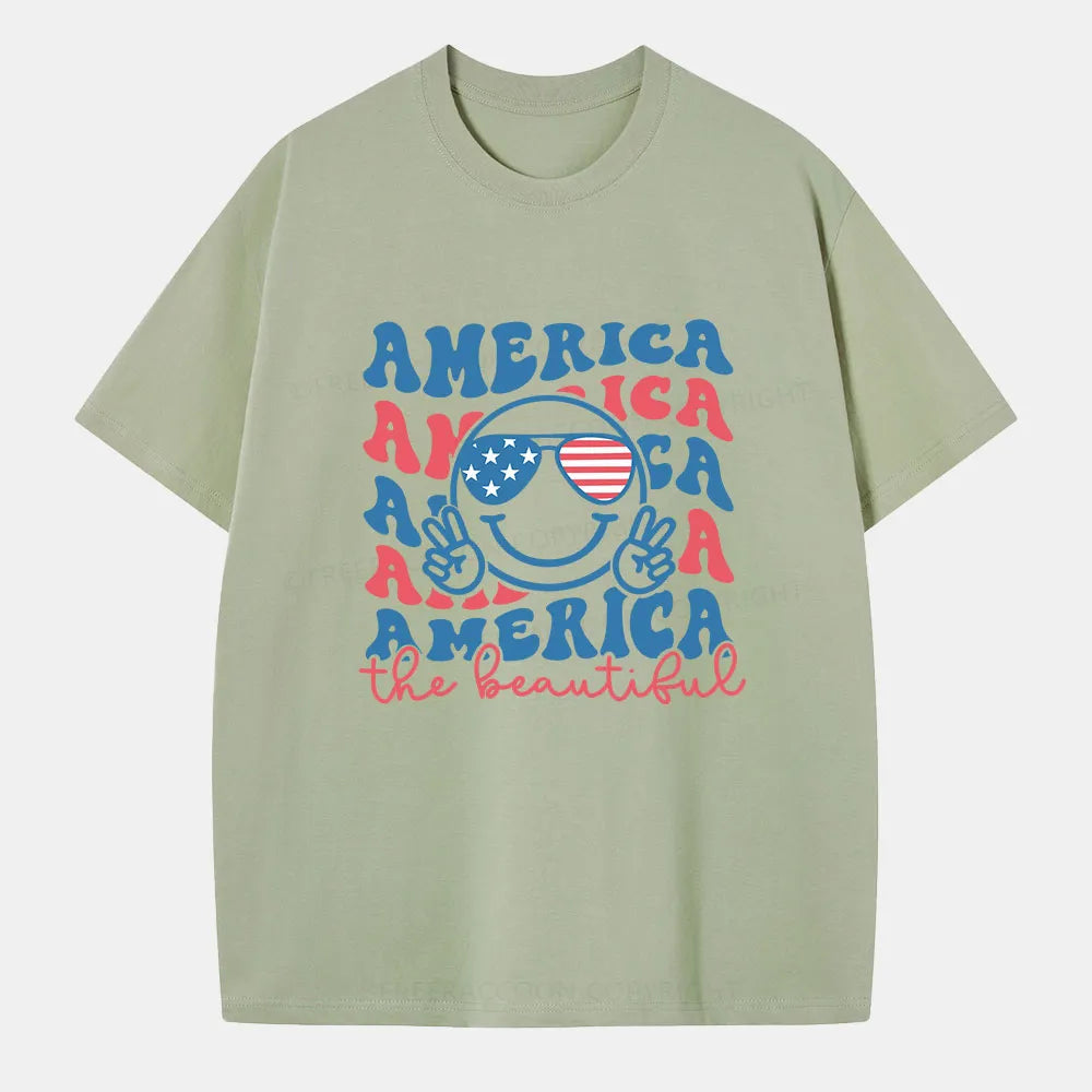 Vintage America The Beautiful Classic T-Shirt