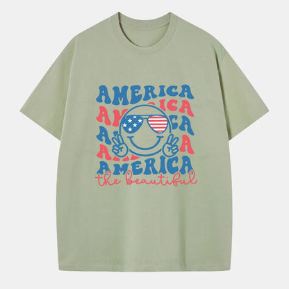 Vintage America The Beautiful Classic T-Shirt