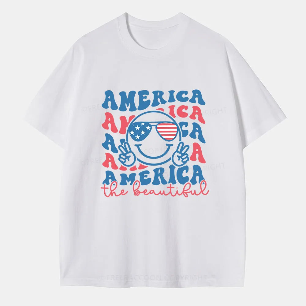 Vintage America The Beautiful Classic T-Shirt