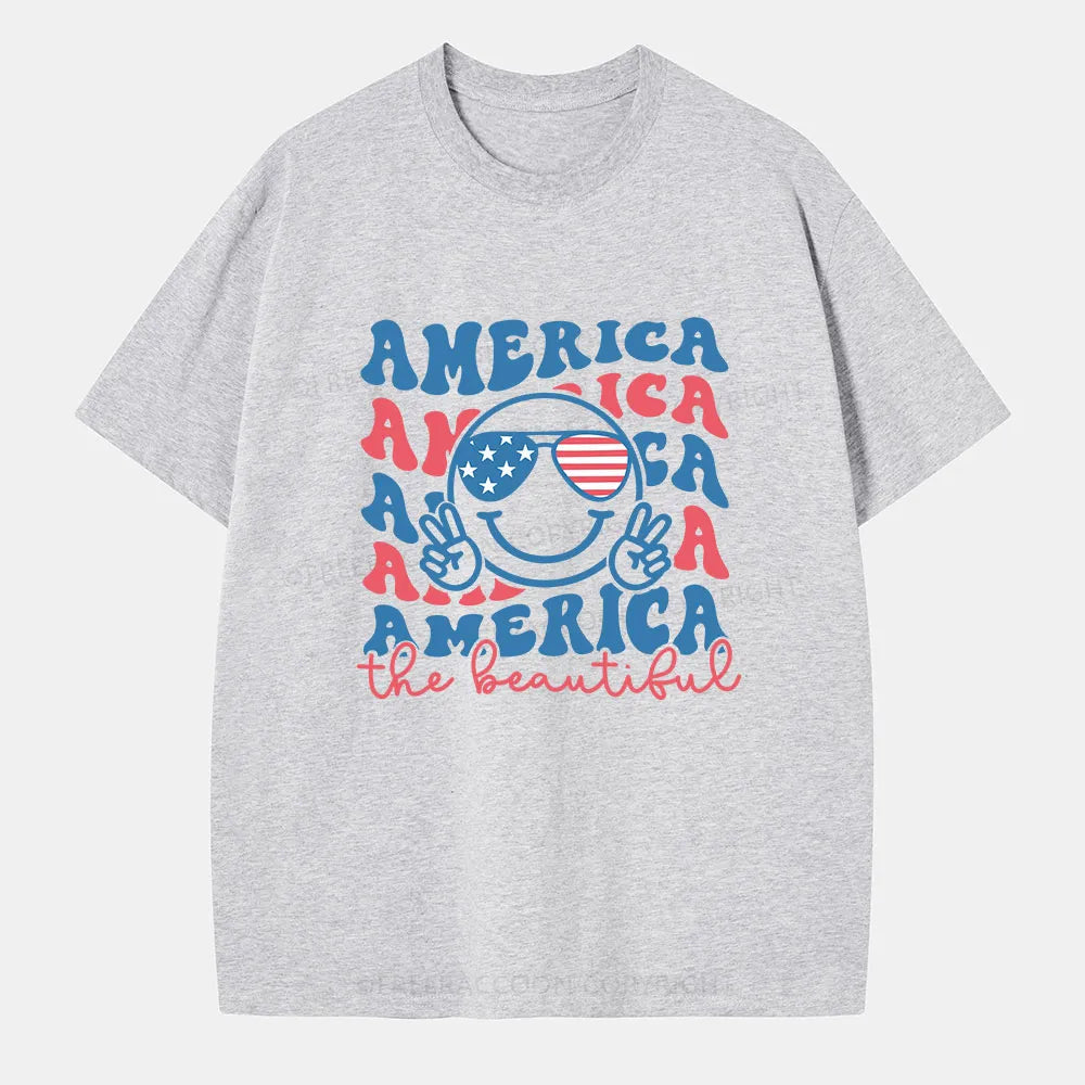 Vintage America The Beautiful Classic T-Shirt