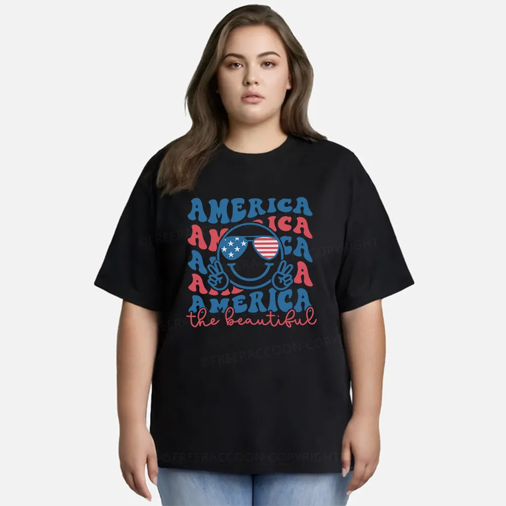 Vintage America The Beautiful Classic T-Shirt