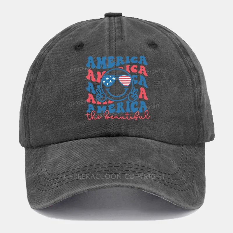 Vintage America The Beautiful Washed Cap