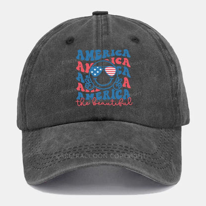 Vintage America The Beautiful Washed Cap