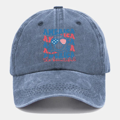 Vintage America The Beautiful Washed Cap