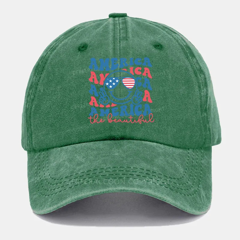 Vintage America The Beautiful Washed Cap