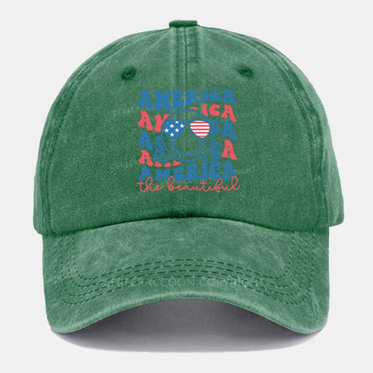 Vintage America The Beautiful Washed Cap