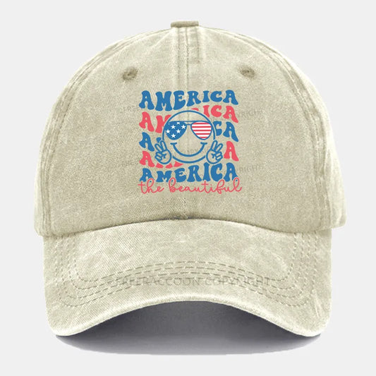 Vintage America The Beautiful Washed Cap