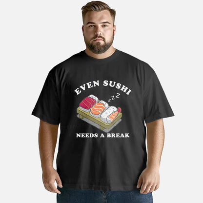 Vintage Even Sushi Needs A Break Classic T-Shirt