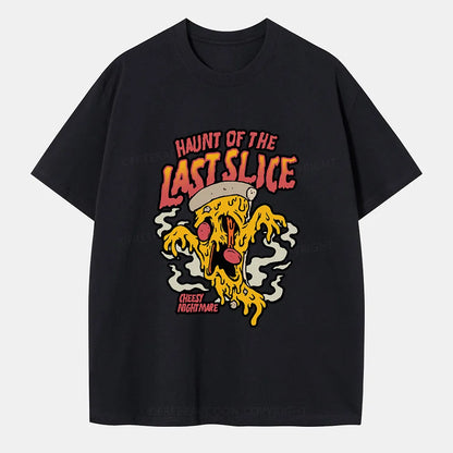 Vintage Haunt Of The Last Slice Pizza Classic T-Shirt