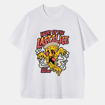 Vintage Haunt Of The Last Slice Pizza Classic T-Shirt