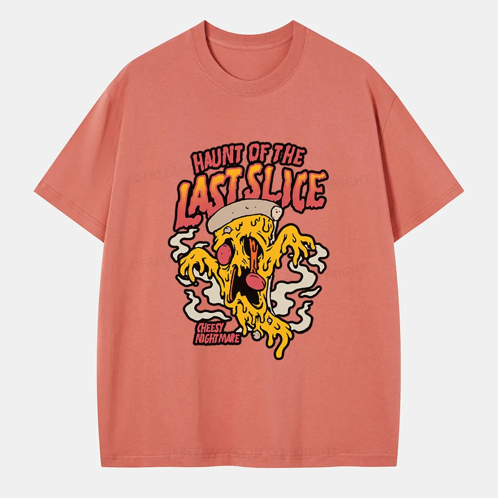 Vintage Haunt Of The Last Slice Pizza Classic T-Shirt