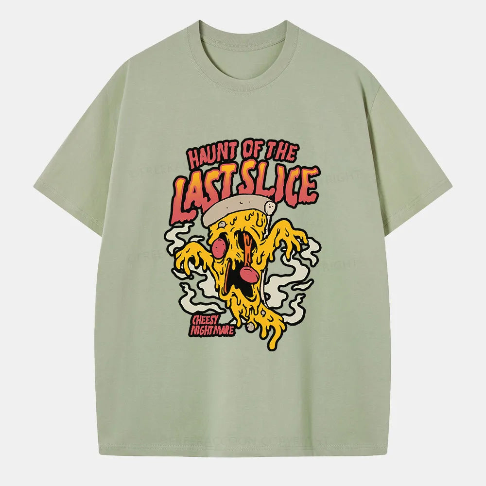 Vintage Haunt Of The Last Slice Pizza Classic T-Shirt