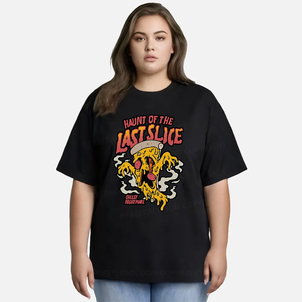 Vintage Haunt Of The Last Slice Pizza Classic T-Shirt