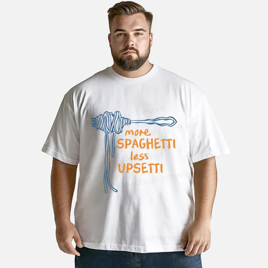 Vintage More Spaghetti Less Upsetti Classic T-Shirt