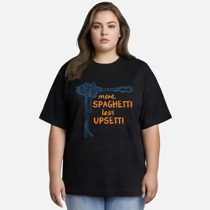 Vintage More Spaghetti Less Upsetti Classic T-Shirt