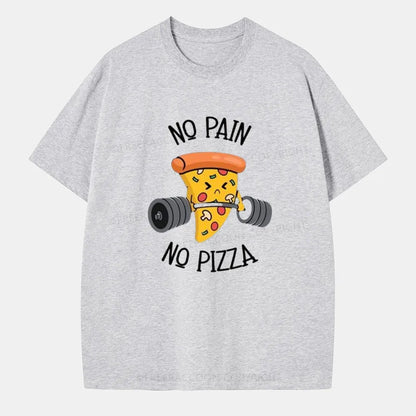 Vintage No Pain No Pizza Classic T-Shirt