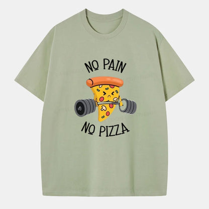 Vintage No Pain No Pizza Classic T-Shirt