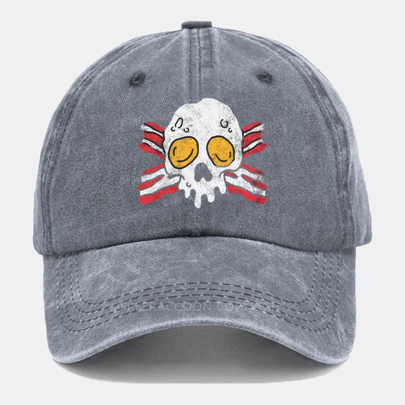 Vintage Bacon And Eggs Washed Cap