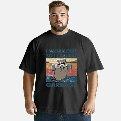 Vintage Raccoon I Workout So I Can Eat Garbage Classic T-Shirt