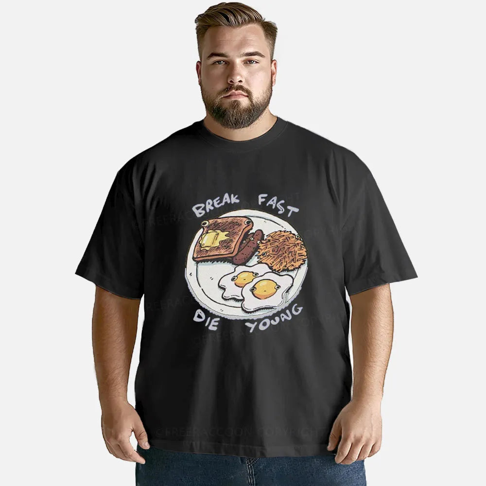 Vintage Break Fast, Die Young Classic T-Shirt