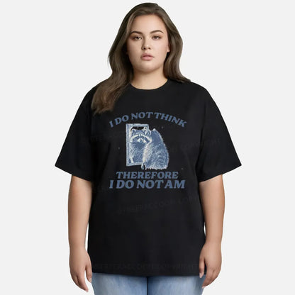 Vintage I Do Not Think Therefore I Am Vintage Style Classic T-Shirt